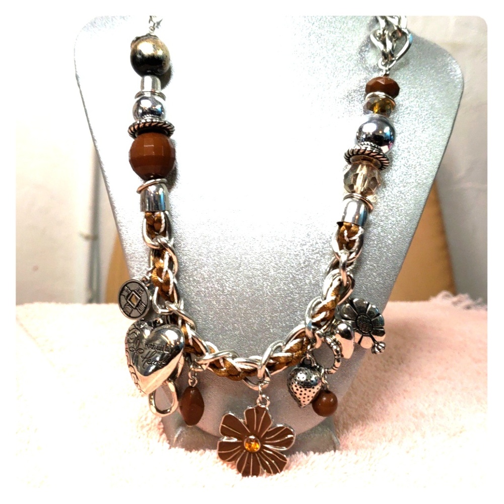 Custom Boutique Dazzled Charm Necklace